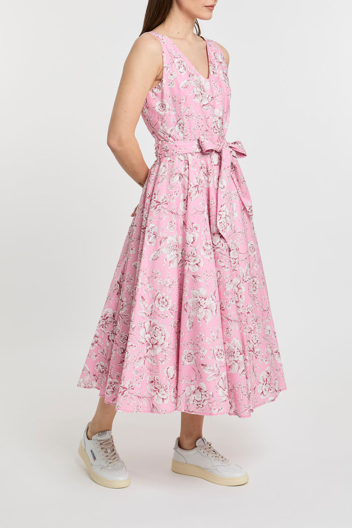  Lavi Dress 100% Cotton Pink Rosa Donna - 3