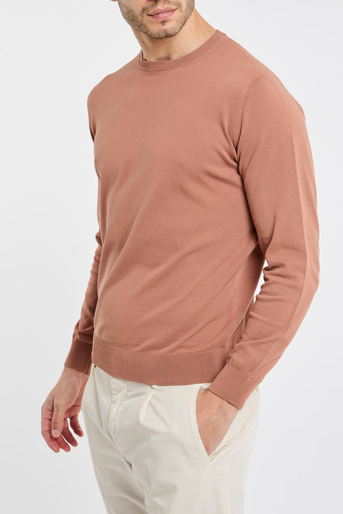 Filippo De Laurentiis Crew Neck Sweater Multicolor 100% CO