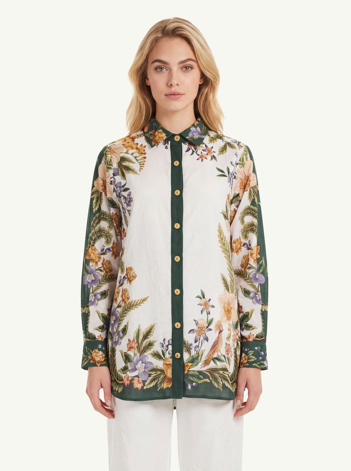  Farm Rio Nature Sand Shirt Verde - 3