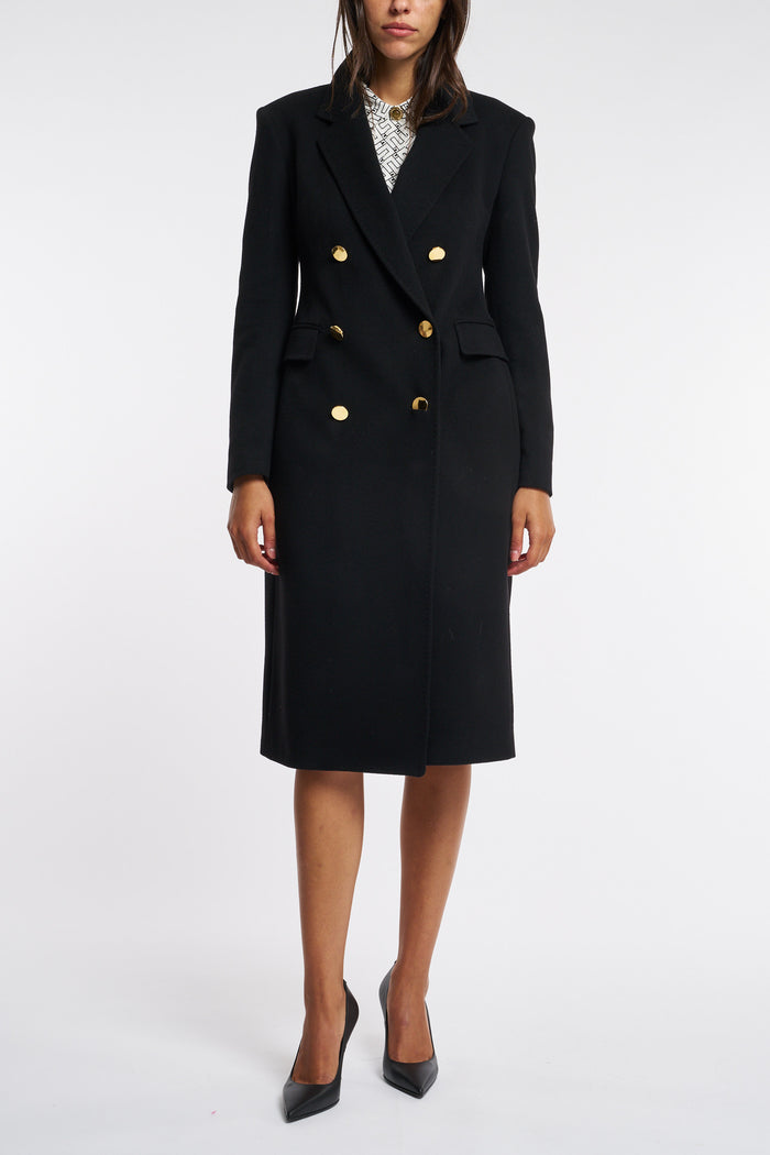  Tagliatore 0205 Cappotto Doppiopetto Nero Nero Donna - 1