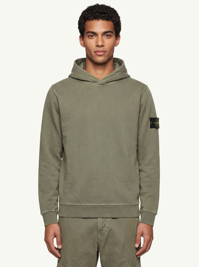  Stone Island Hoodie Sweater Verde - 3