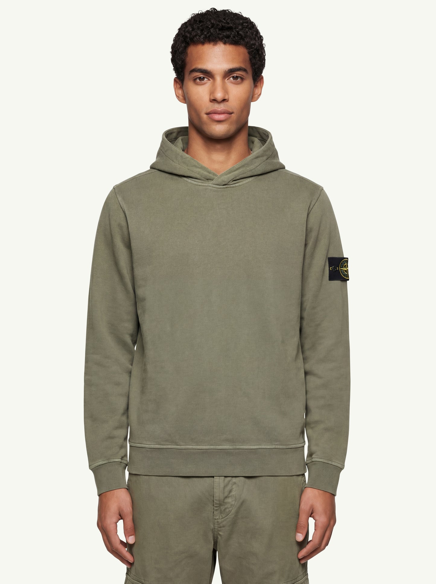  Stone Island Hoodie Sweater Verde - 1