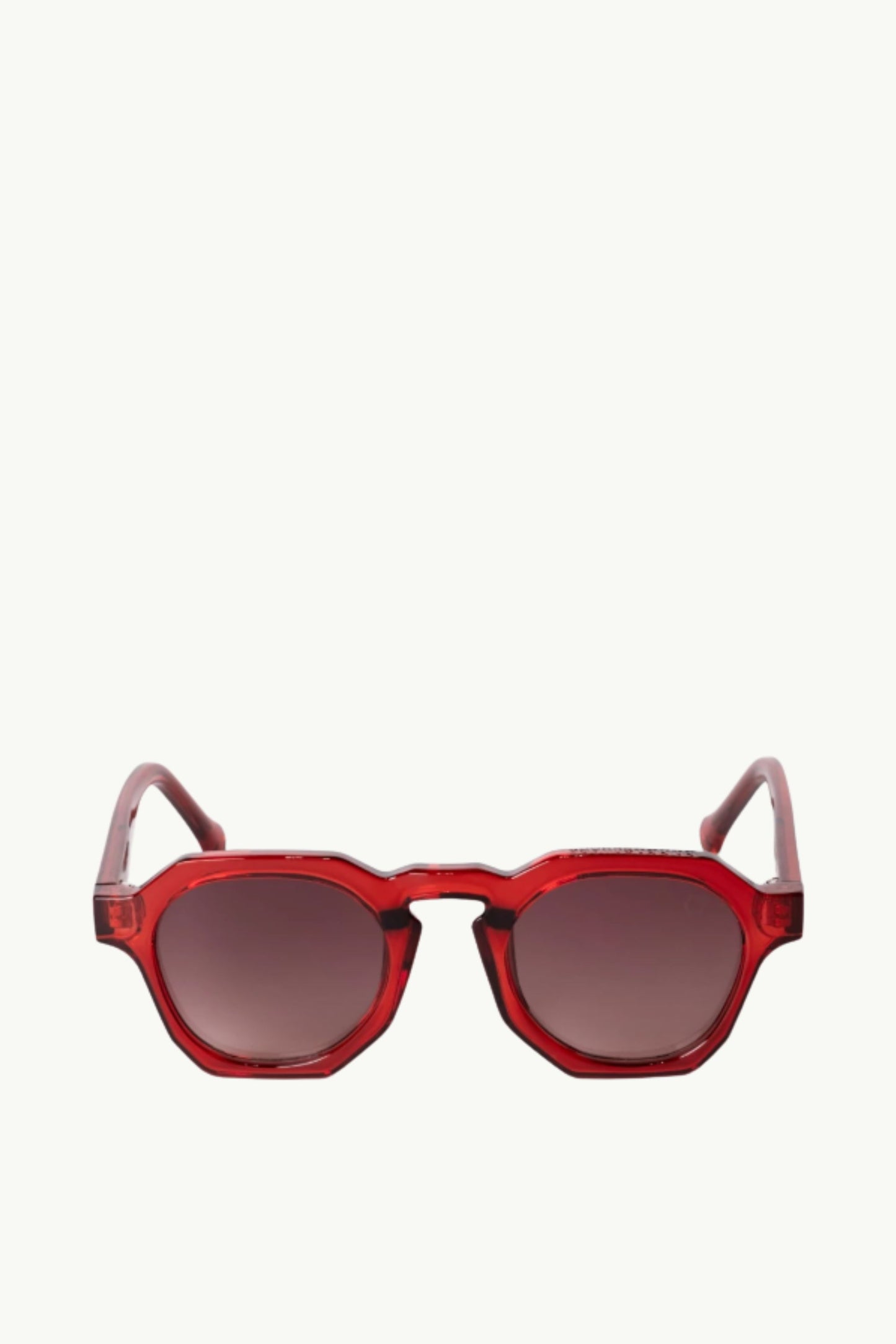  Coccosquare Occhiali Da Sole Lenti Graduate Unisex Rosso - 1