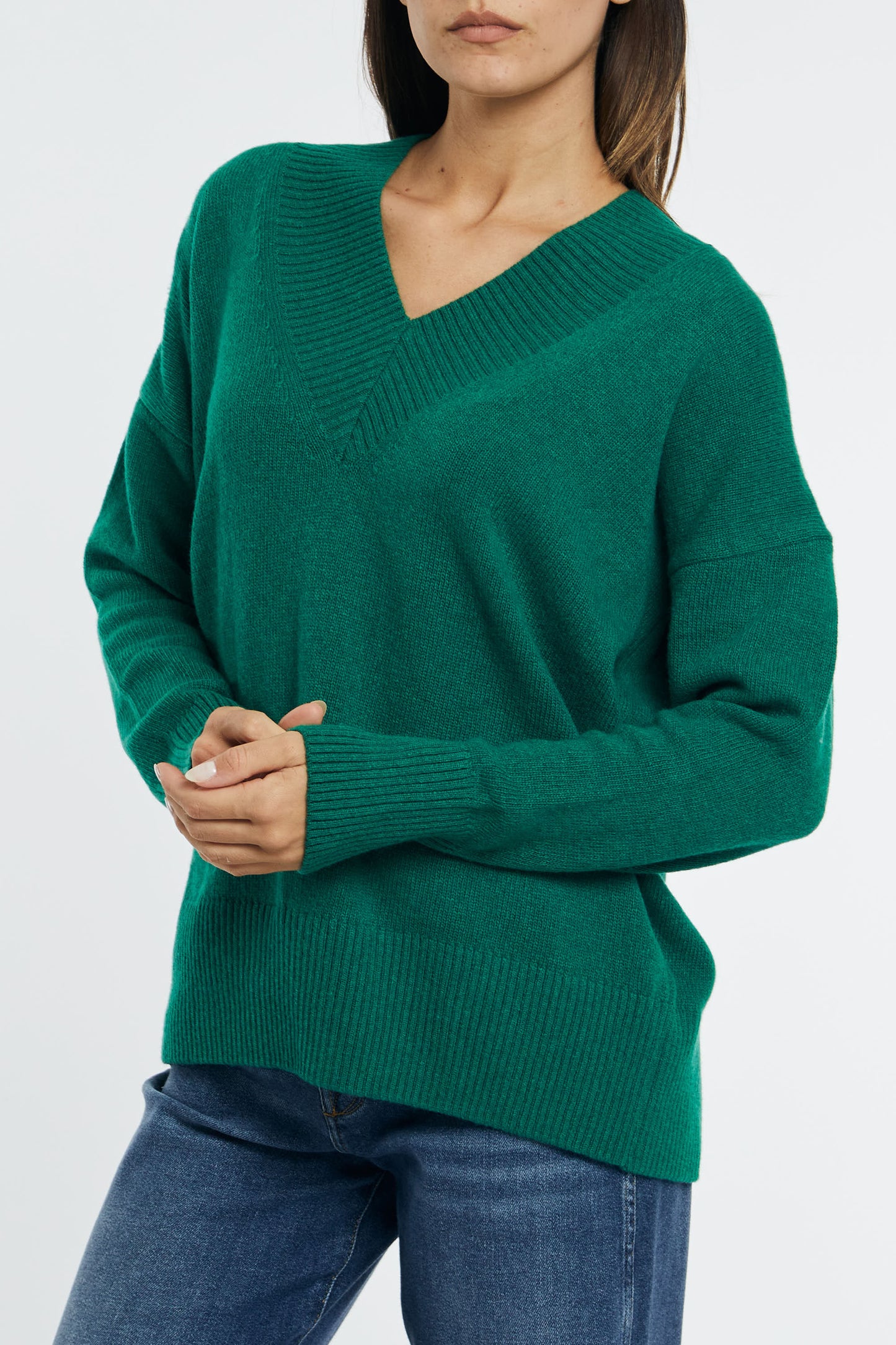  Barbour Gladengreen Green Sweater Verde Donna - 3