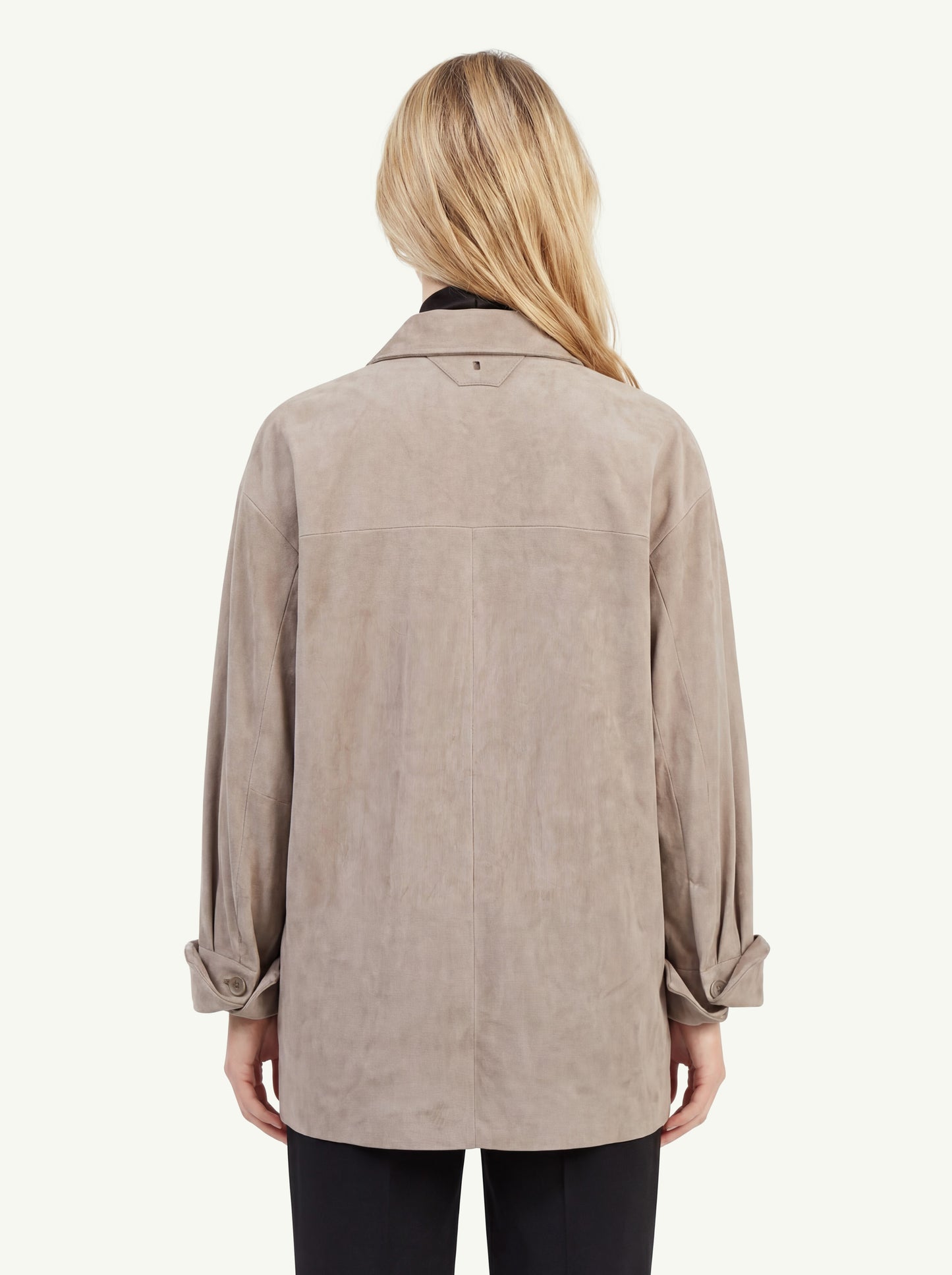  Salvatore Santoro Giacca Pelle Beige - 2