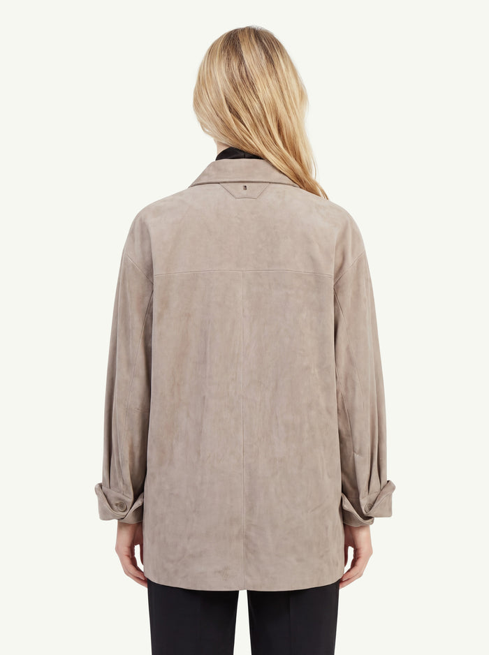  Salvatore Santoro Giacca Pelle Beige - 4