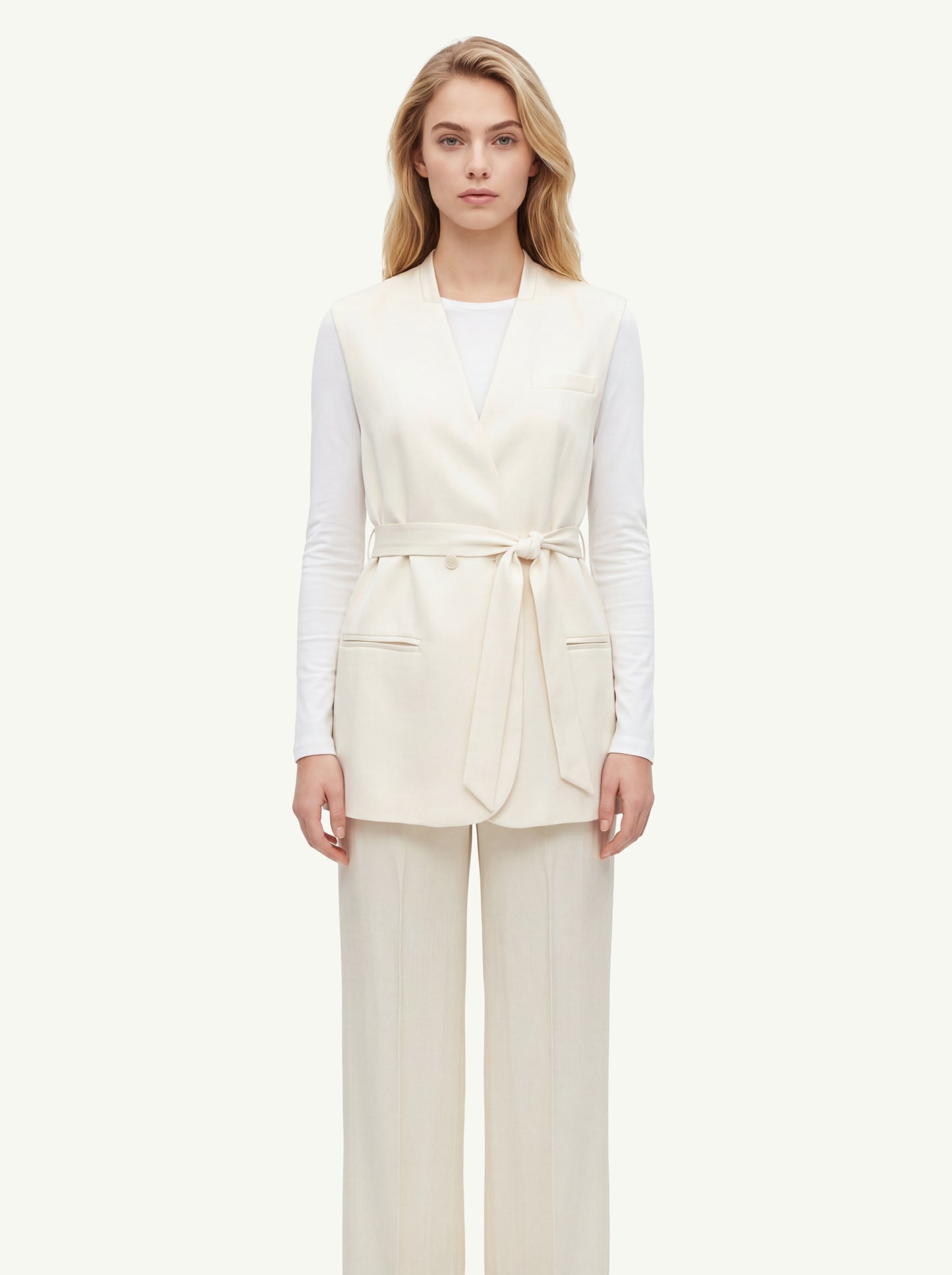  Semi-couture Gilet Beige - 3