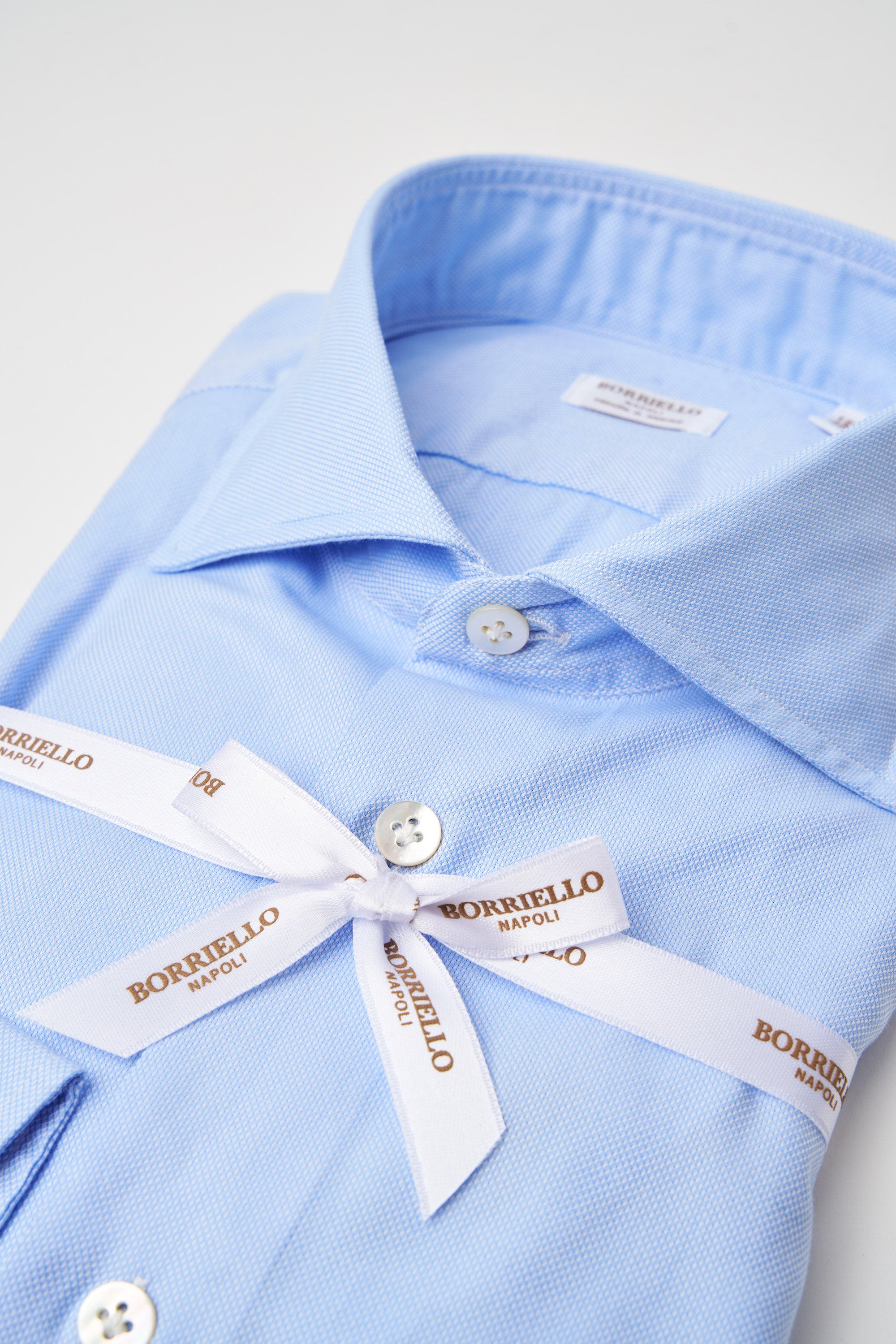 Borriello Multicolor Shirt Azzurro Uomo