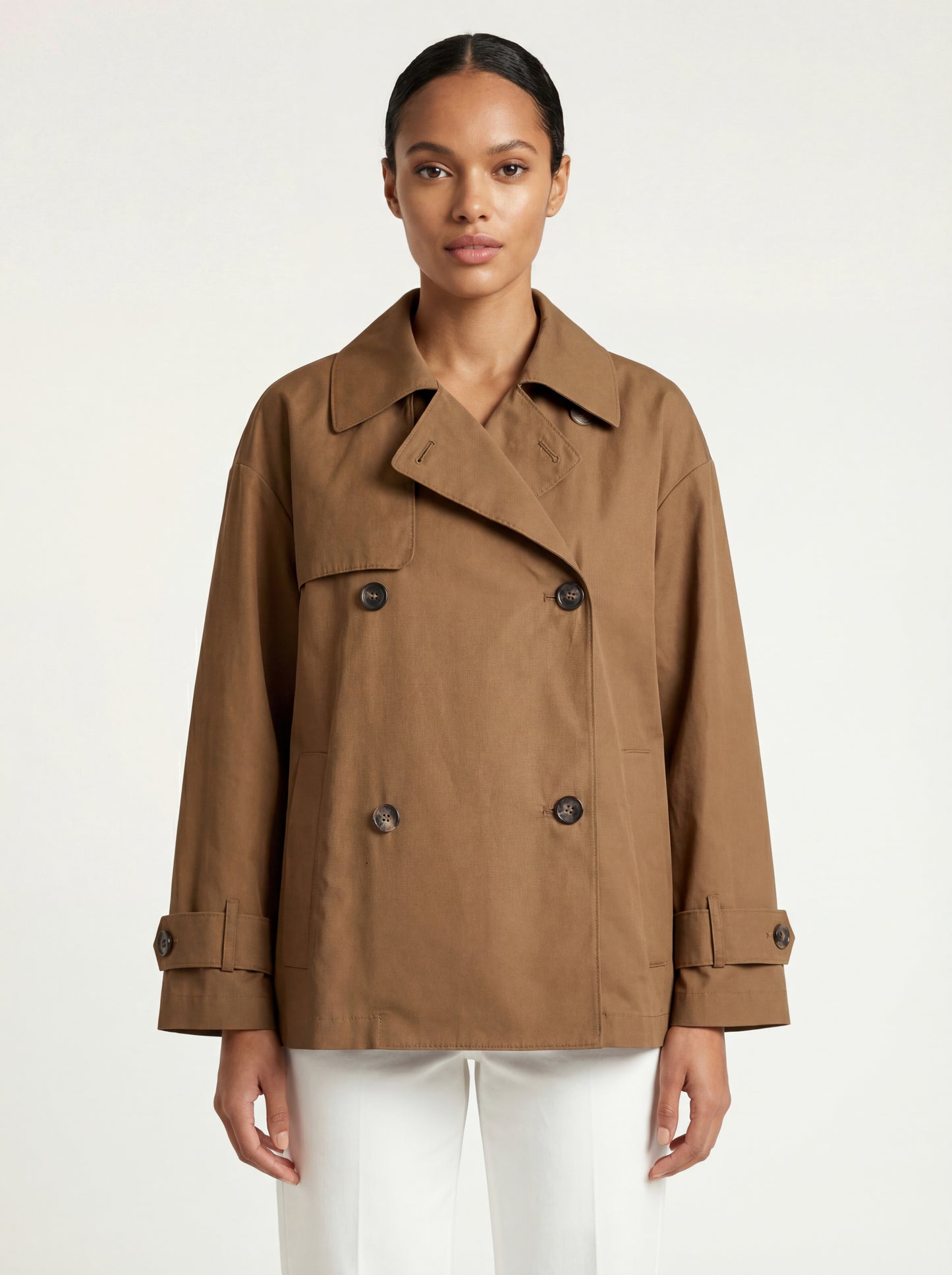  Max Mara The Cube Impermeabile Marrone - 3