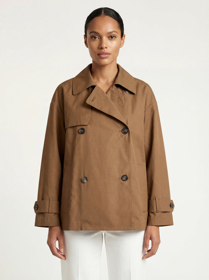  Max Mara The Cube Impermeabile Marrone - 3