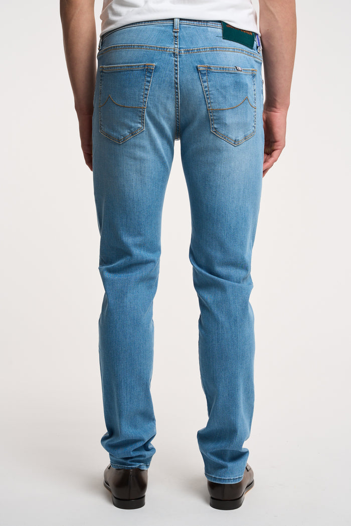  Jacob Cohen Jeans Bard Multicolor Azzurro Uomo - 4