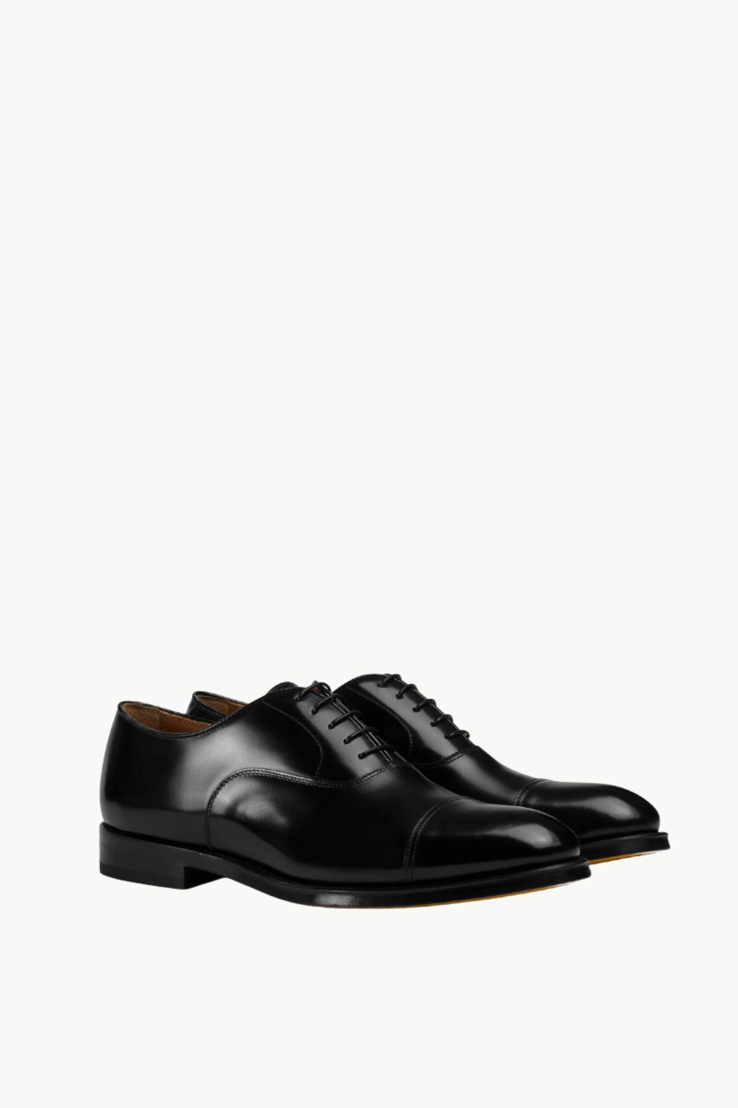 Doucal's Scarpa Oxford Cap Toe Nero - 3