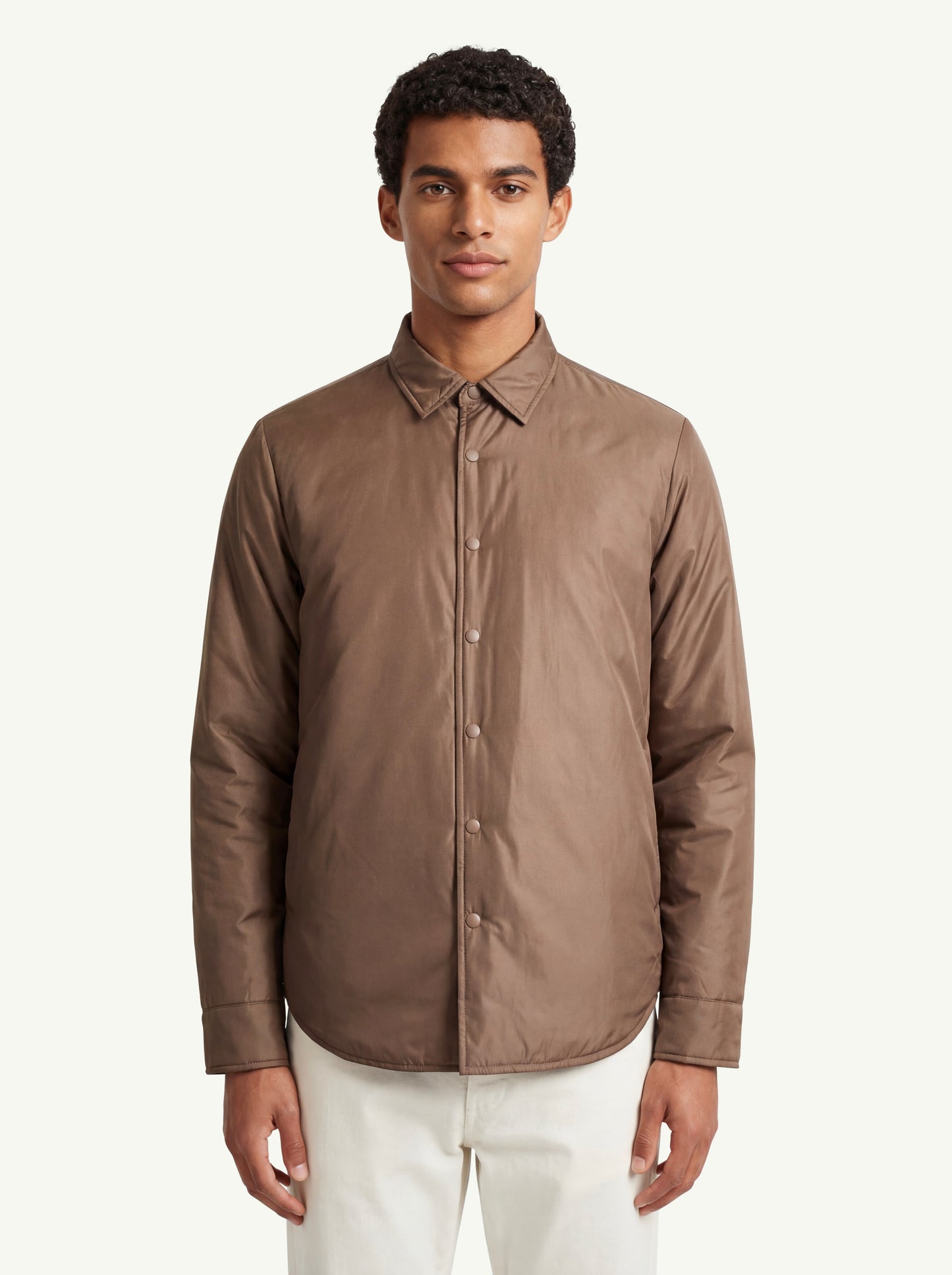  Aspesi Camicia Termica Re Shirt Marrone - 1