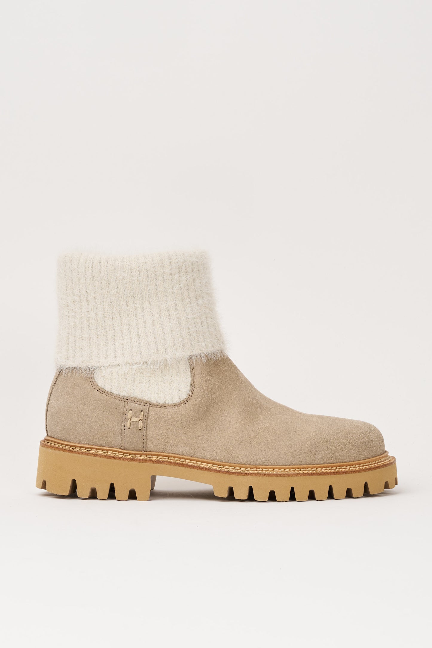  Henderson Baracco Stivaletto Suede Multicolor Beige Donna - 9
