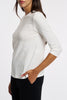 Maxmara T-shirt Manica 3/4 Bianco Donna-2