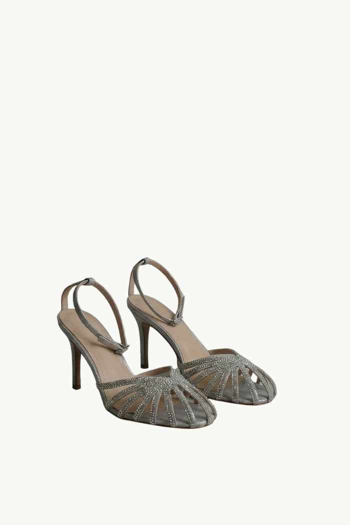 Sandalo Con Tacco Los Angeles  Donna Twenty Fourhaitch-2