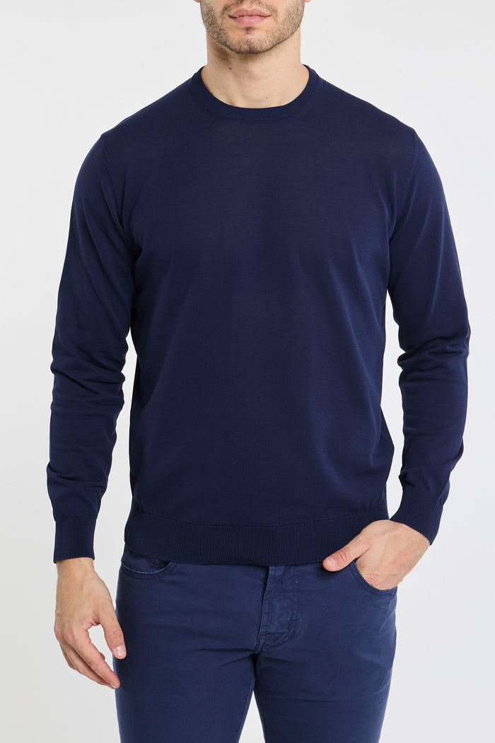 Filippo De Laurentiis Crewneck Sweater 100% CO Multicolor