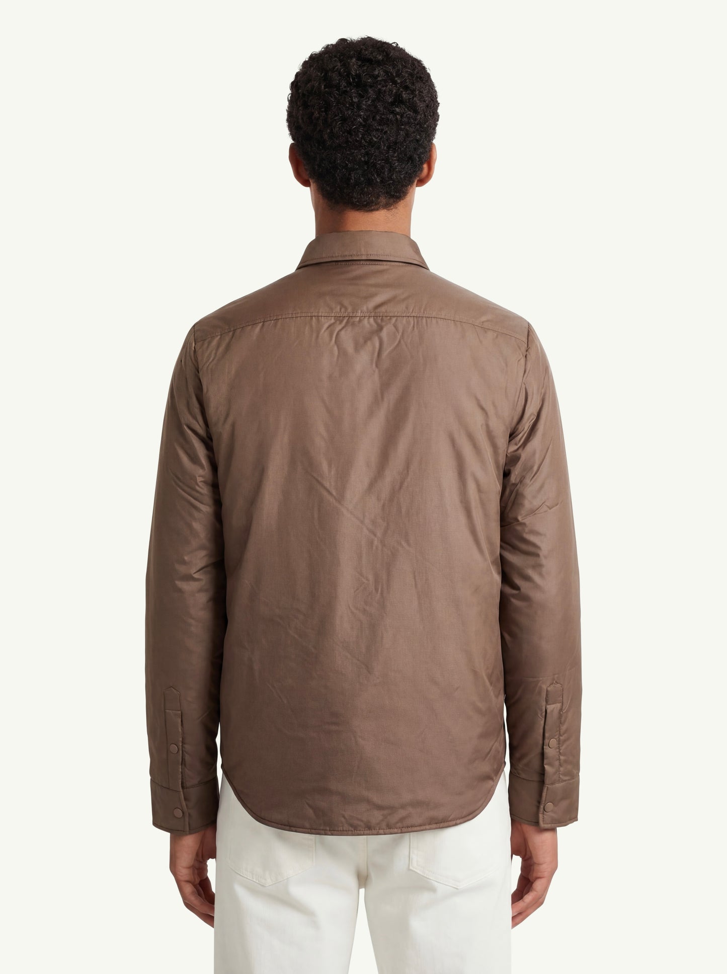  Aspesi Camicia Termica Re Shirt Marrone - 2