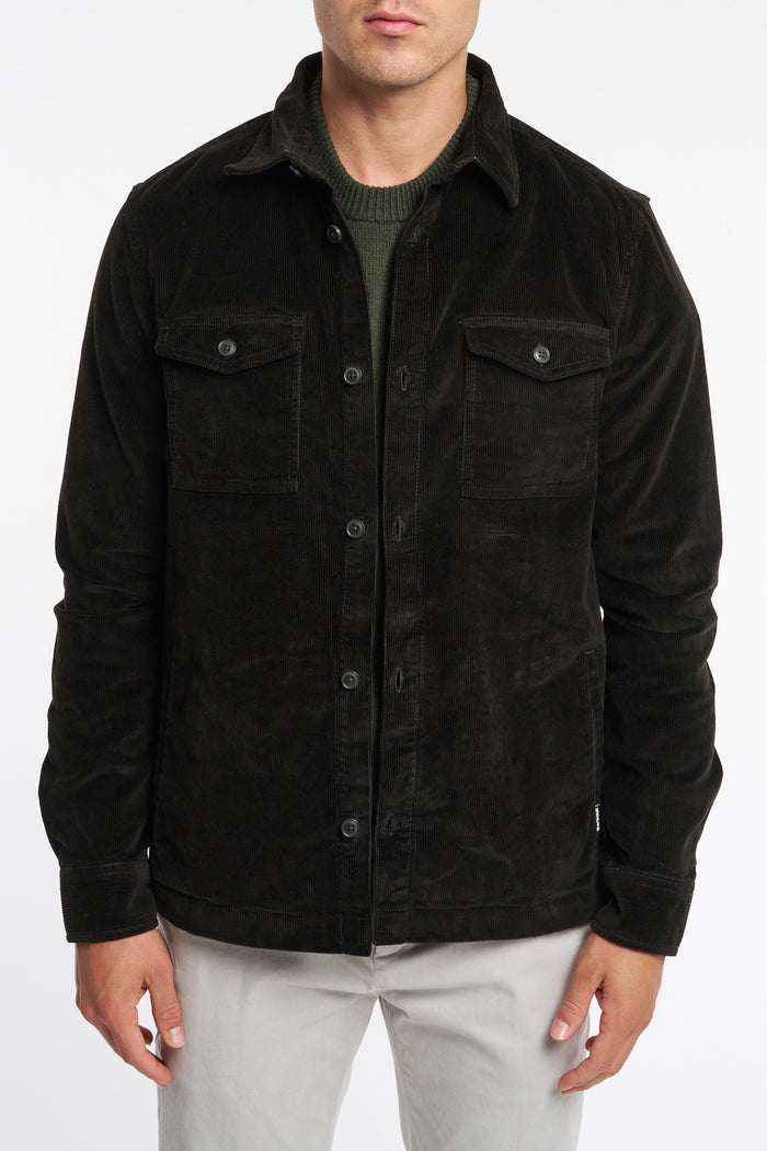 Barbour Giubbino-Camicia Verde-2