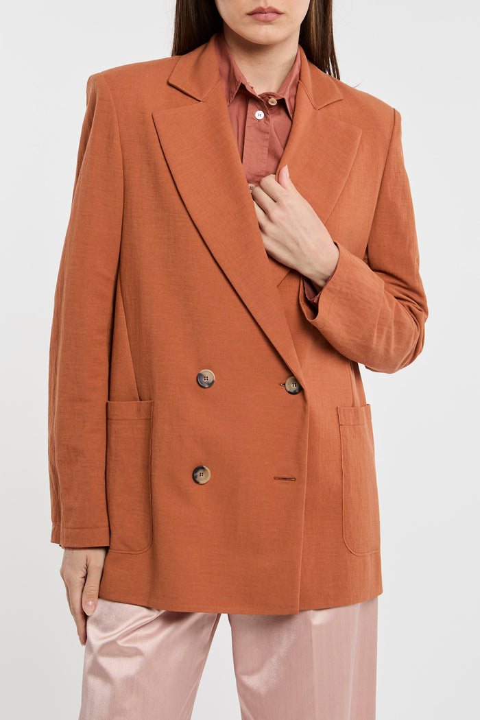  Harris Wharf London Multicolor Jacket 57% Vi 43% Pa Arancione Donna - 4