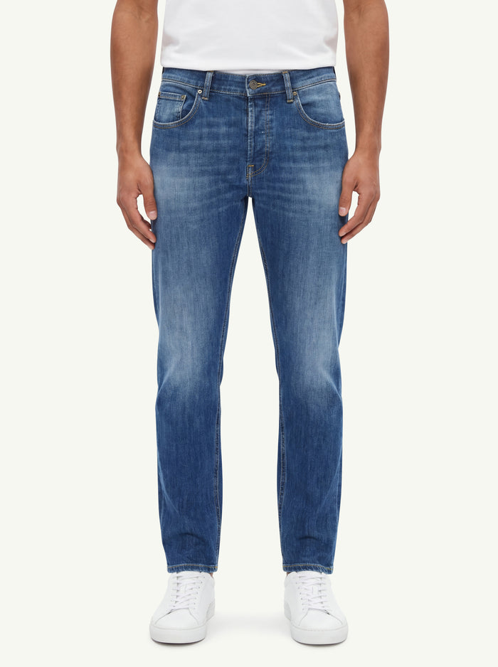  Dondup Jeans Dian Carrot Slim Blu - 3