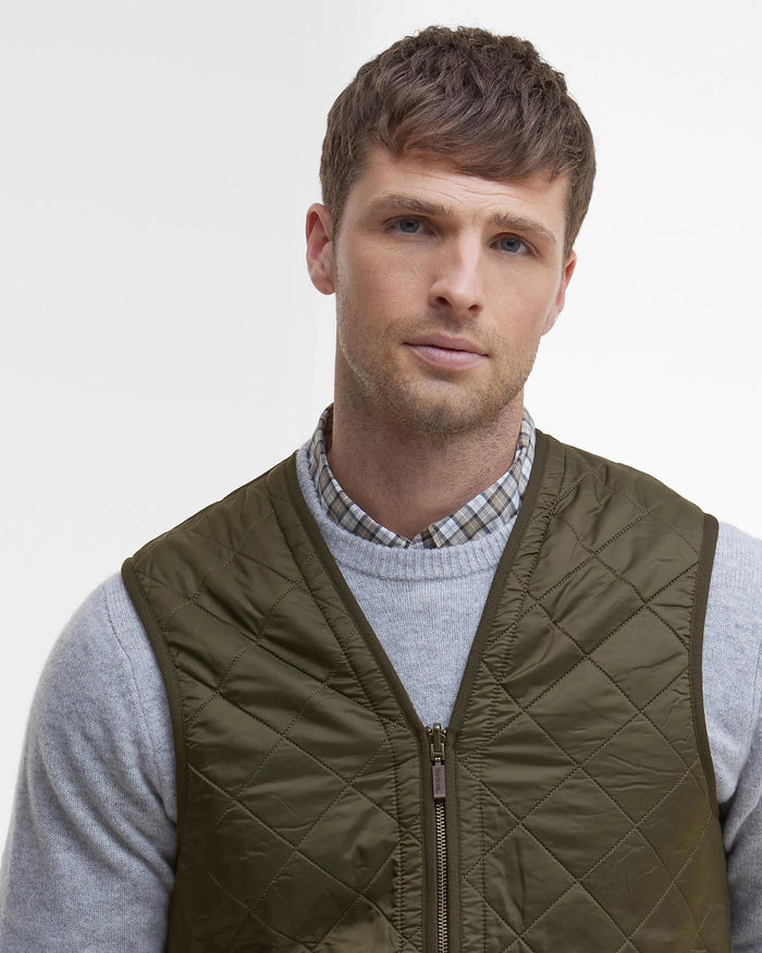 Barbour Polarquilt Waistcoat Zip Liner Uomo - 3