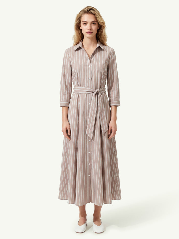  Camicettasnob Abito Marrone - 3