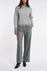 Peserico Maglia In Lana Seta E Cashmere Grigio Donna