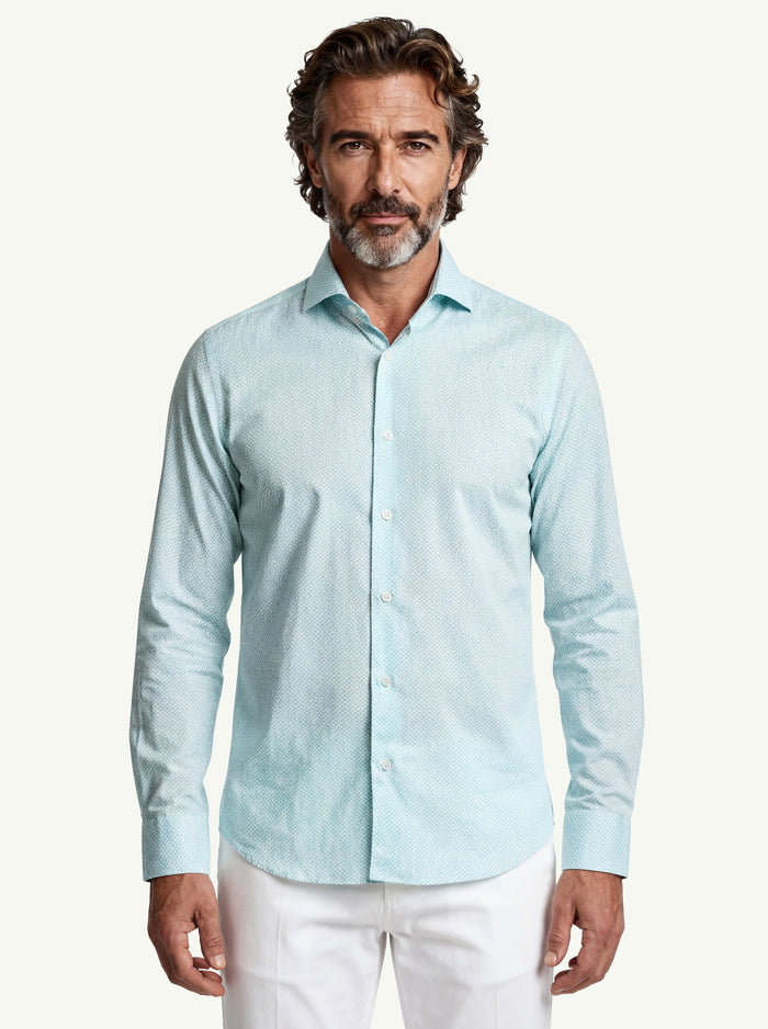  Fedeli Sean Ml Panamino Stampato Dis Azzurro - 3