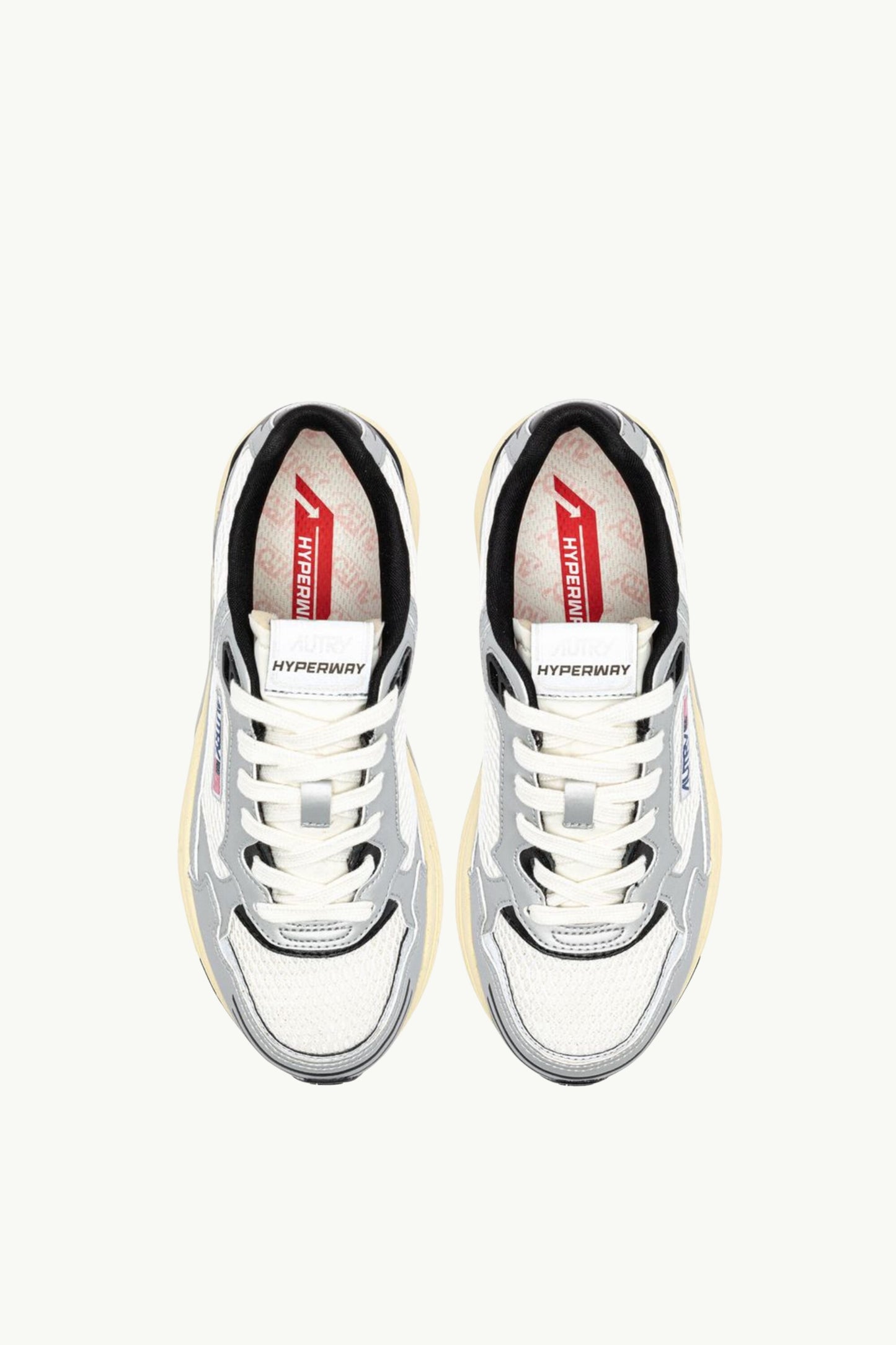  Autry Hyperway Low Wom Mesh Mirror Grigio - 4