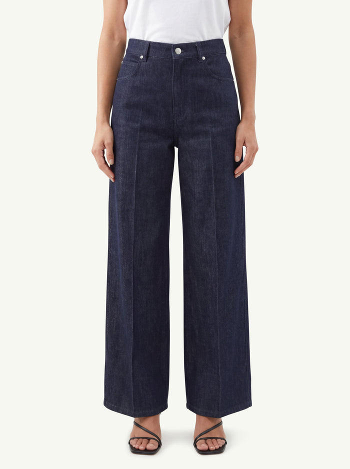  Max Mara S Pantalone Blu - 3