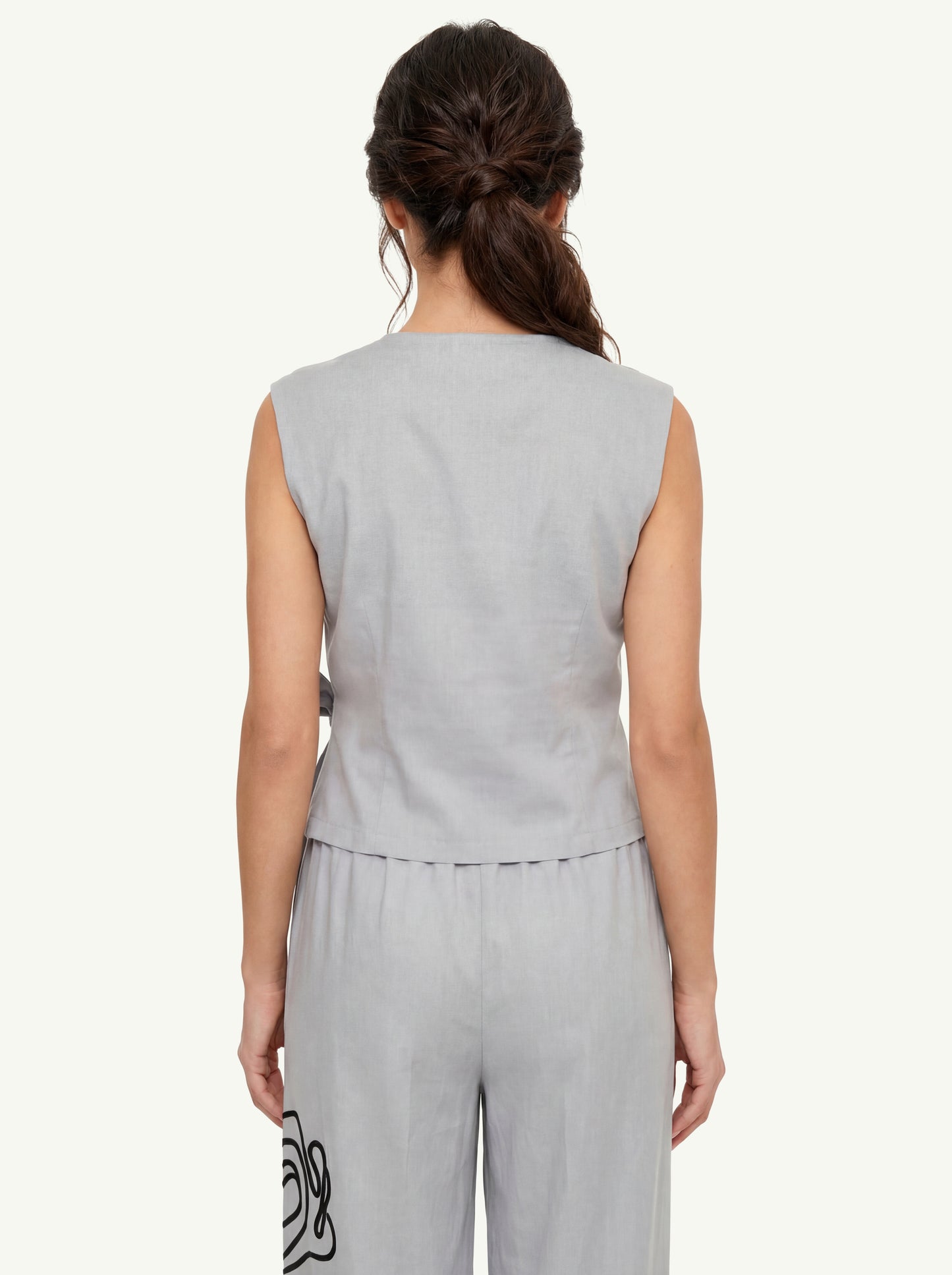  Liviana Conti Gilet Timothy Grigio - 4