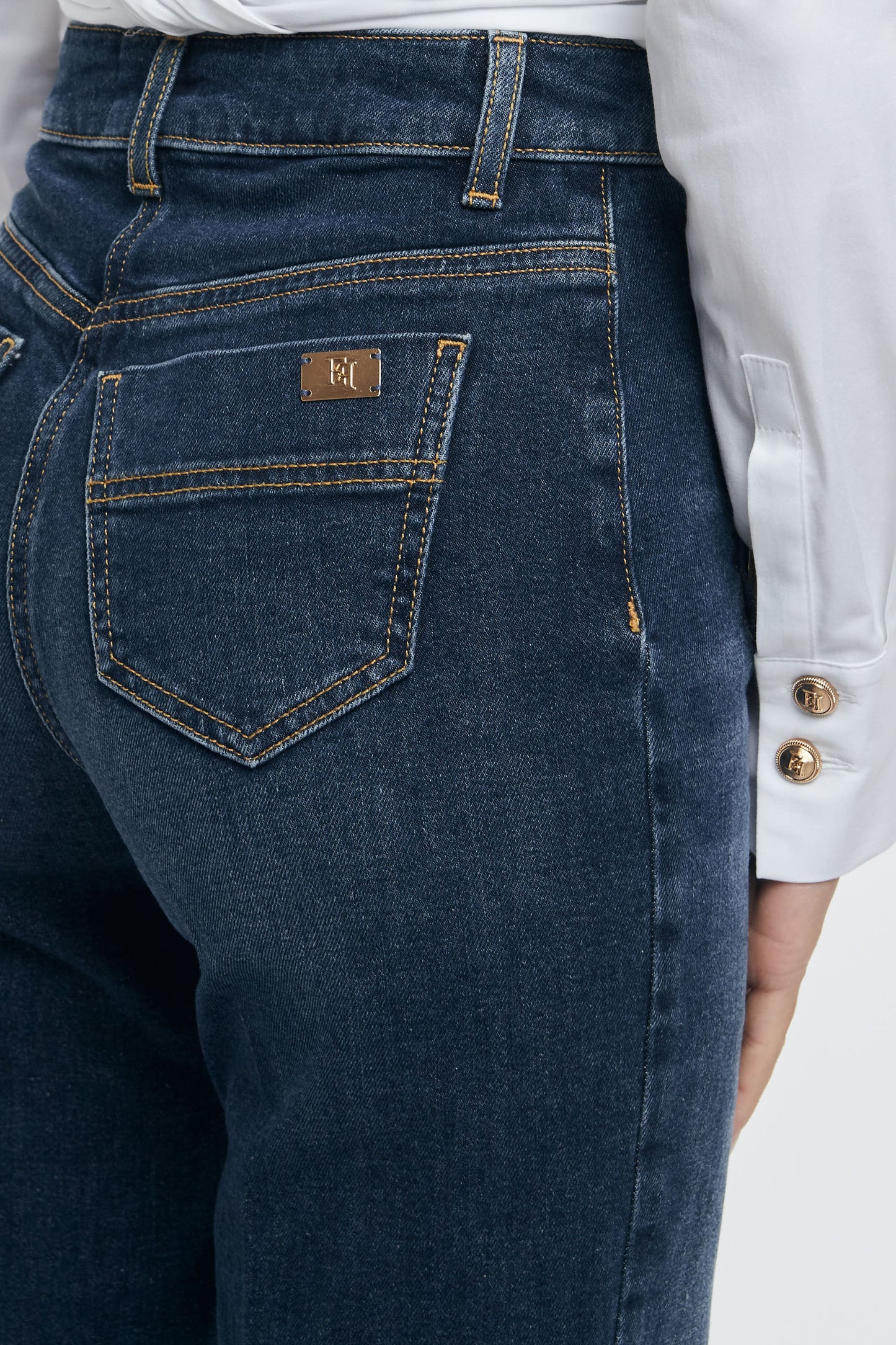  Elisabetta Franchi Jeans Blu Blu Donna - 5