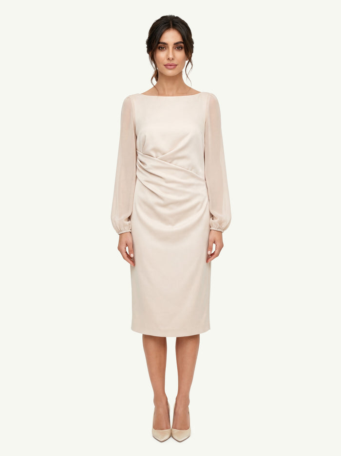 Abito M Cady Georgette  Donna D.Exterior