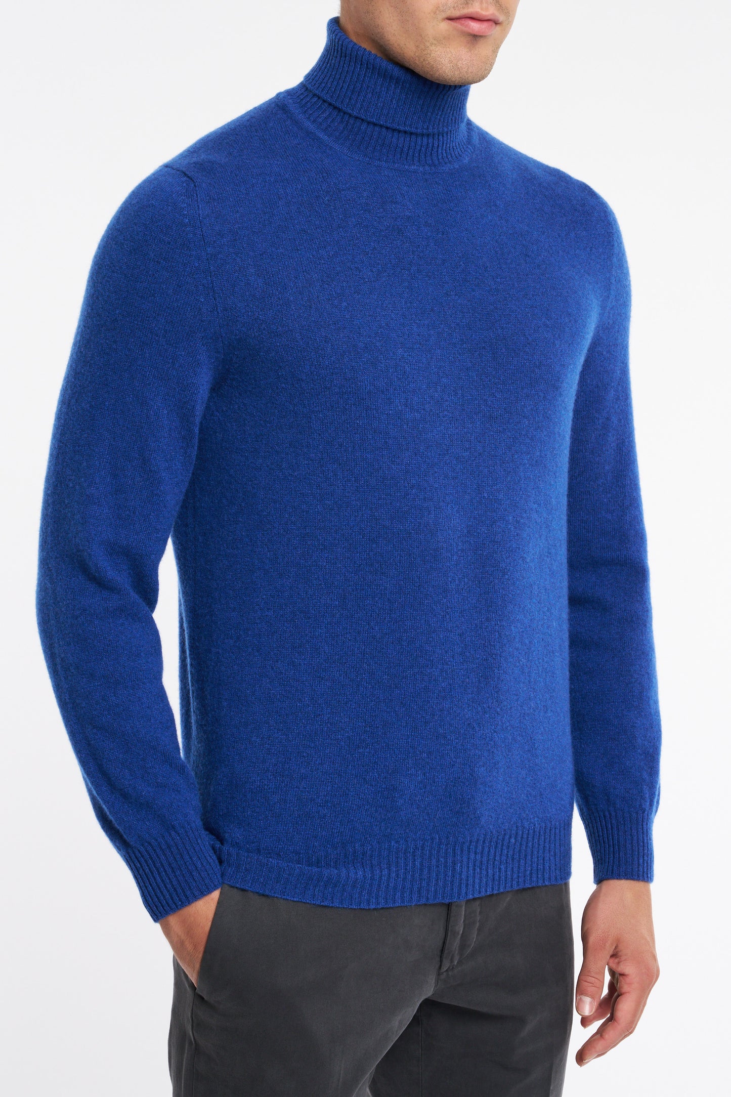  Fedeli Men's Multicolor Cashmere Derby Sweater Multicolor Uomo - 3