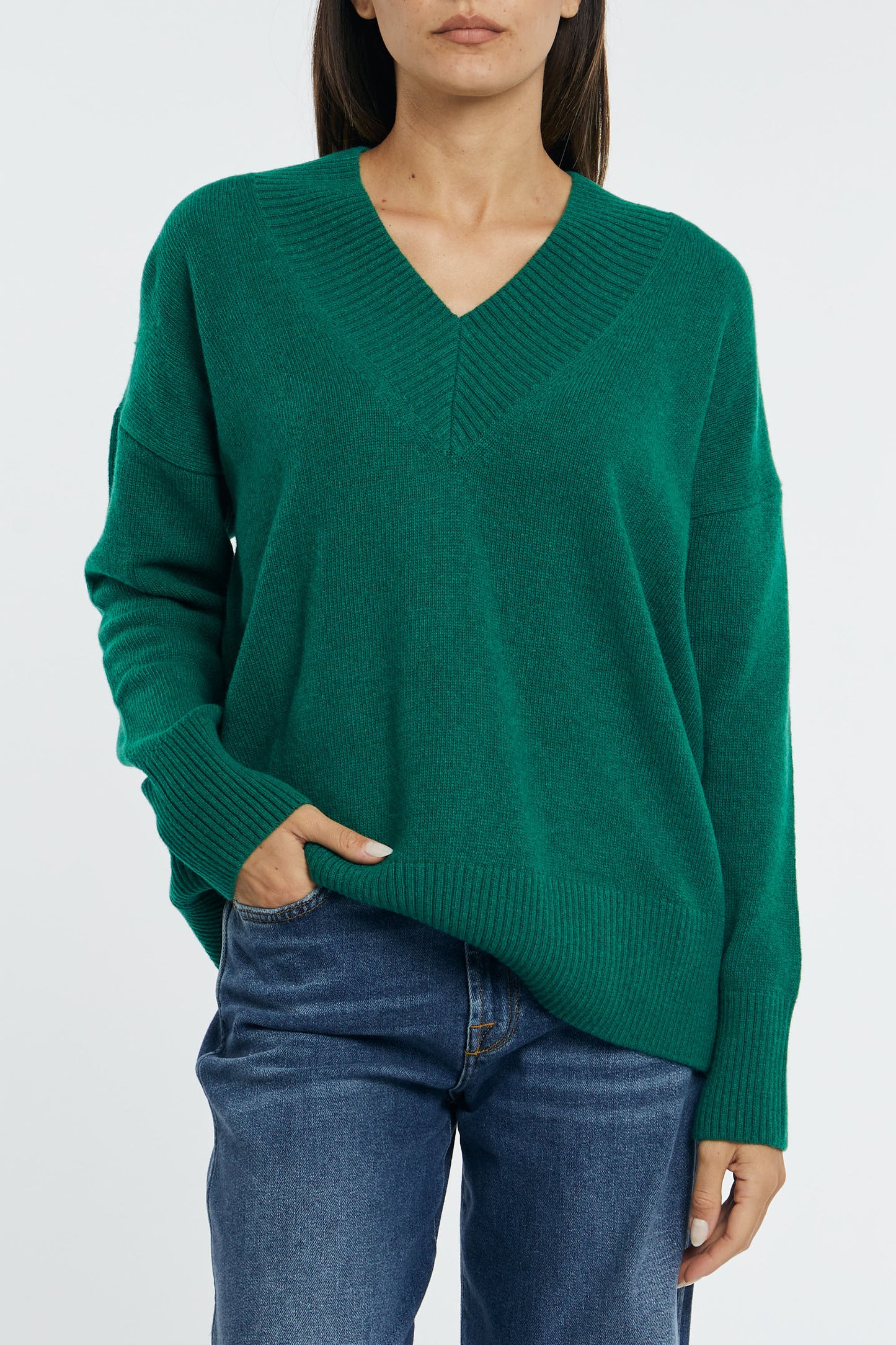  Barbour Gladengreen Green Sweater Verde Donna - 1