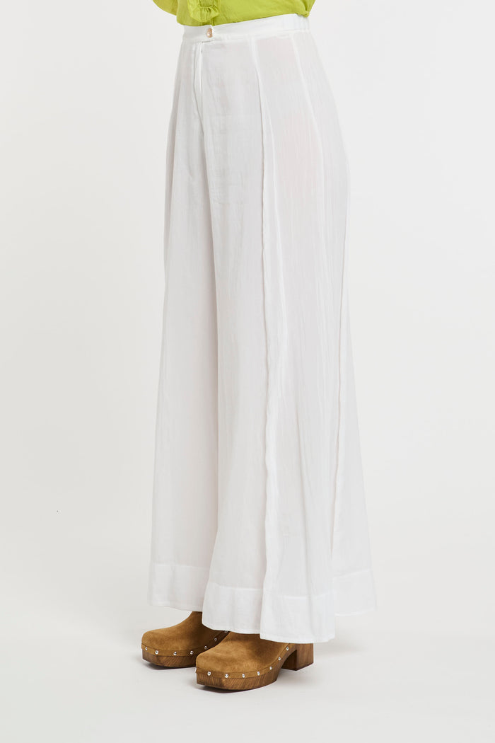  Forte_forte Pants Cotton/silk Voile Multicolor Bianco Donna - 2