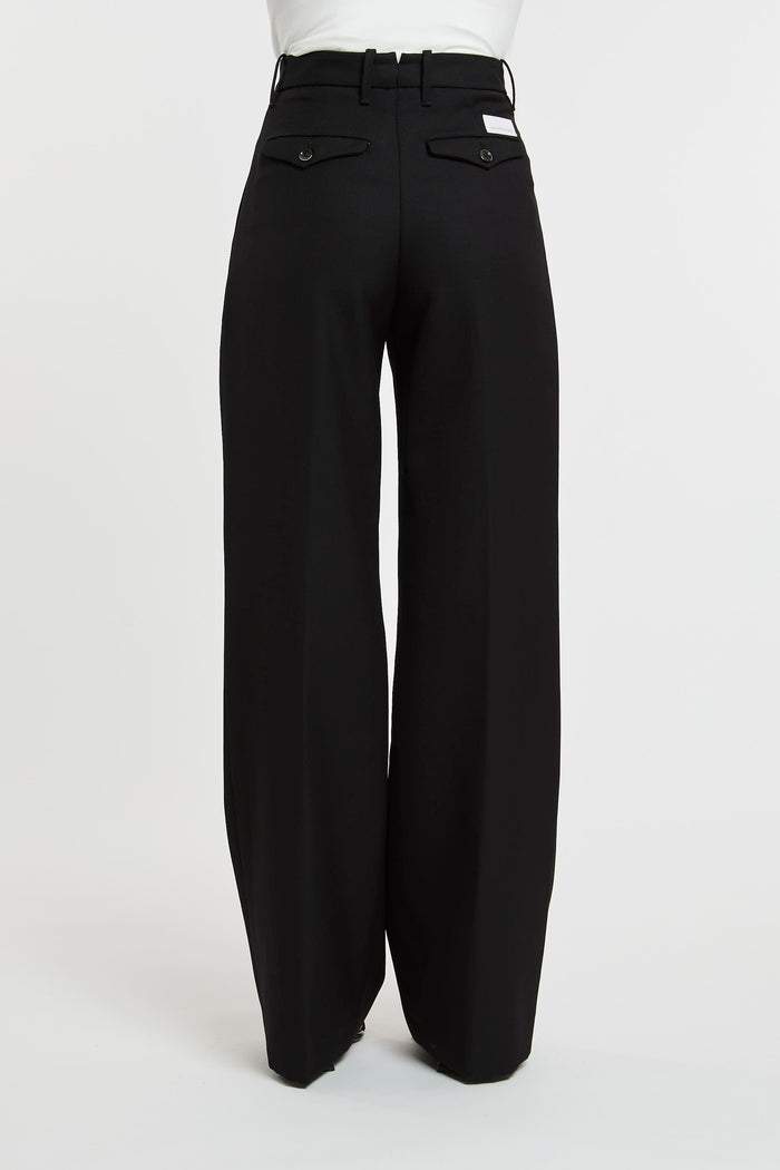  Nine In The Morning Pants 100% Wo Black Nero Donna - 5