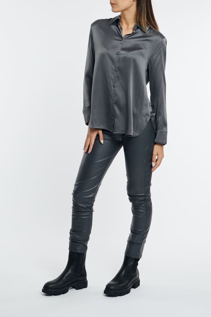  Maxmara Camicia Grigio Grigio Donna - 9