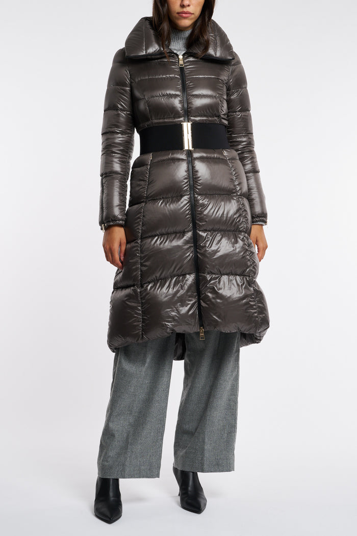 Herno Piumino A-shape Ultralight A Rombi Grigio Donna