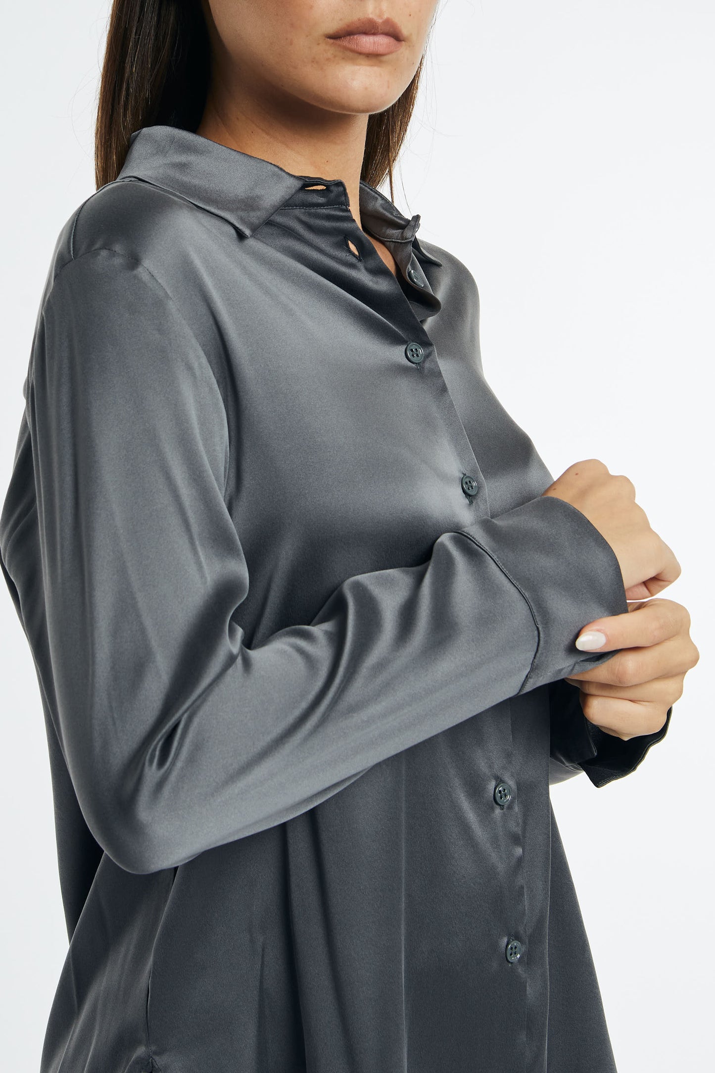  Maxmara Camicia Grigio Grigio Donna - 14