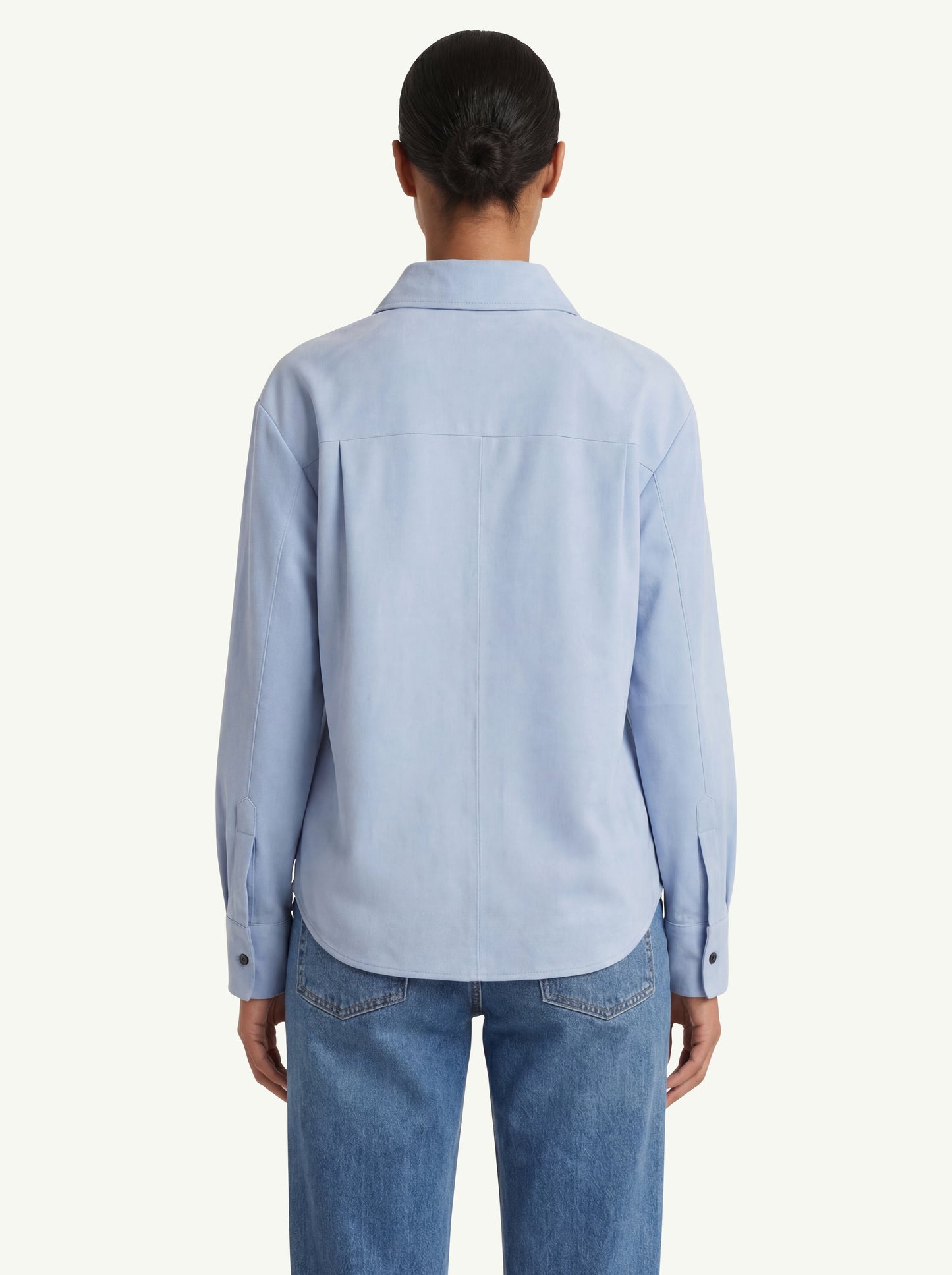  Sword Camicia In Pelle Azzurro - 4