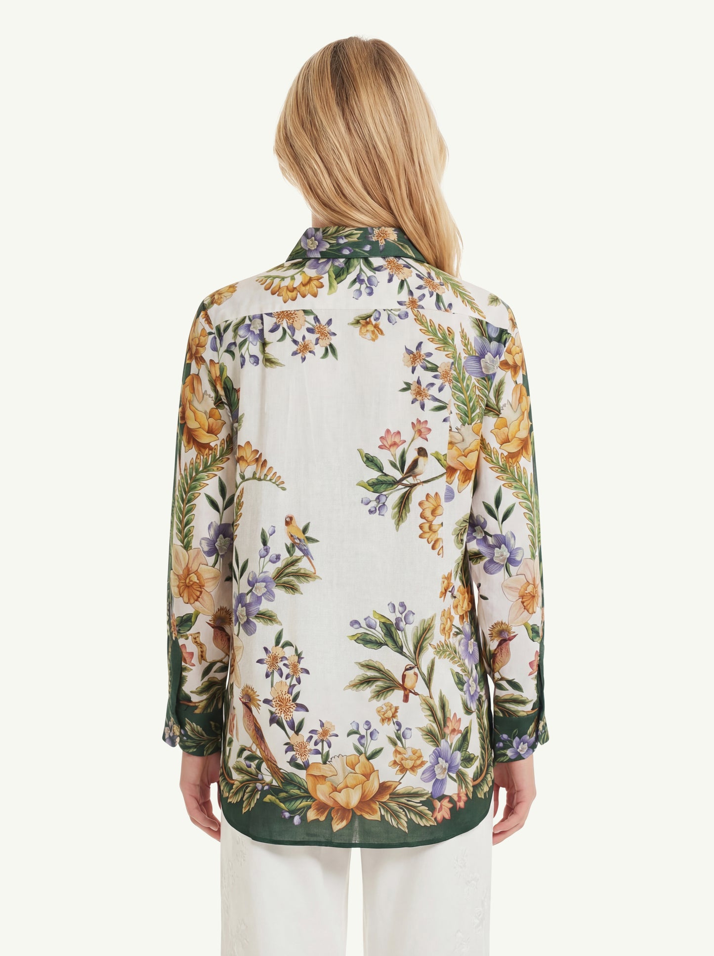  Farm Rio Nature Sand Shirt Verde - 4