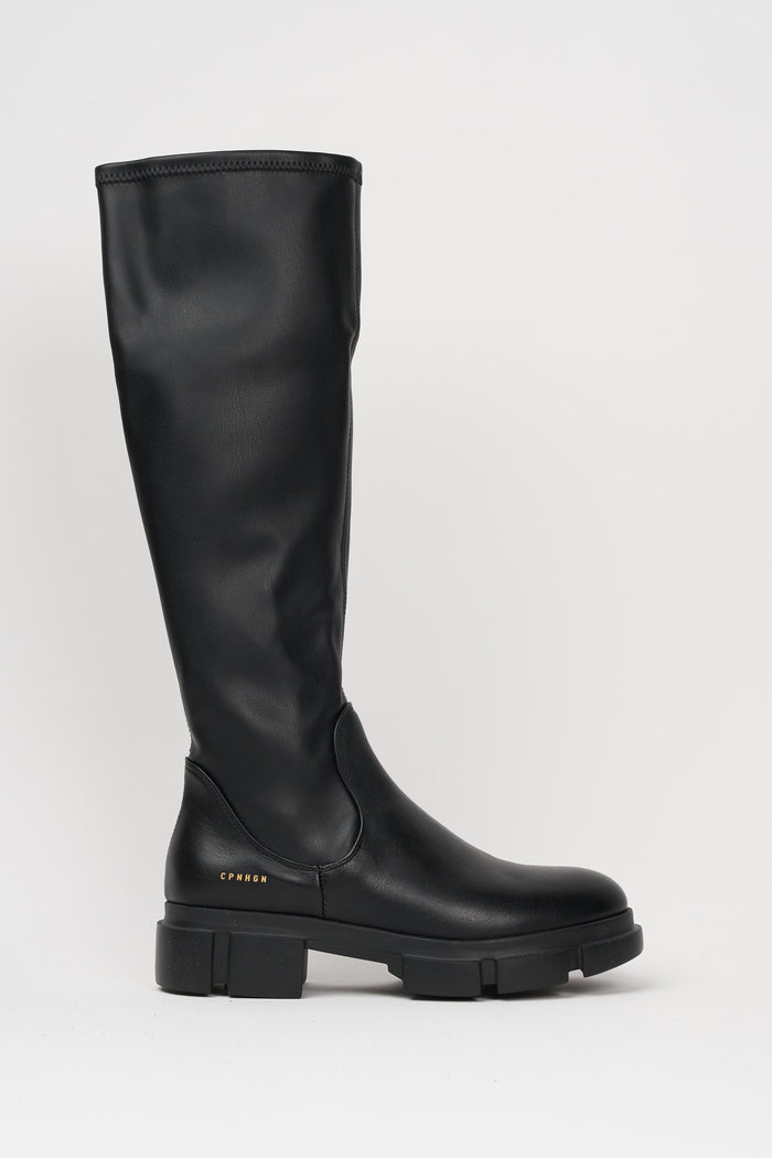 Copenhagen Stivaletto Nappa Vegan Nero Donna