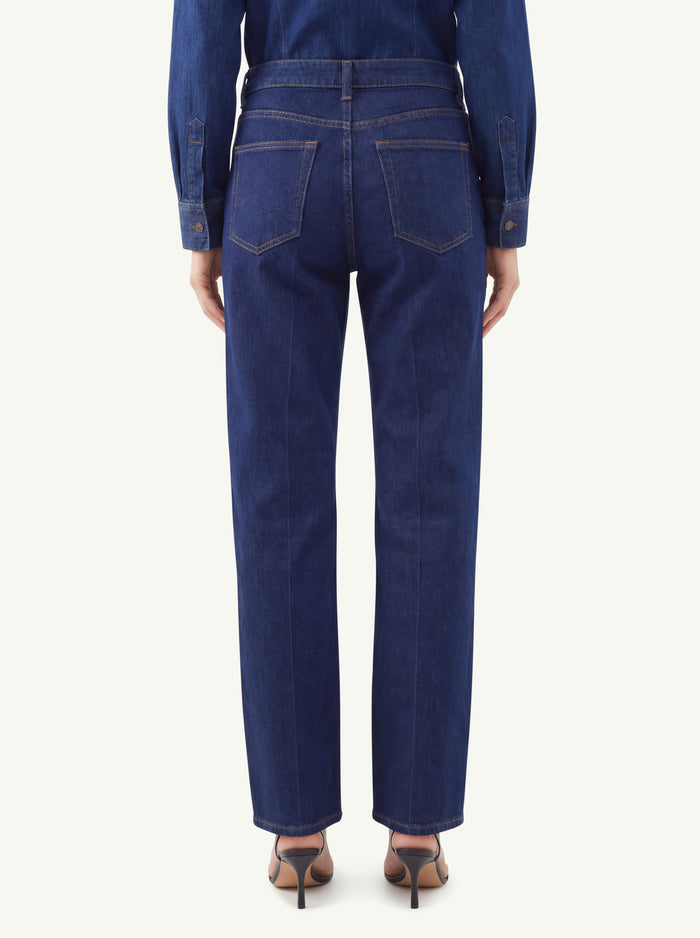 Jeans Low Straight Indigo Soul  Donna 7 For All Mankind-2