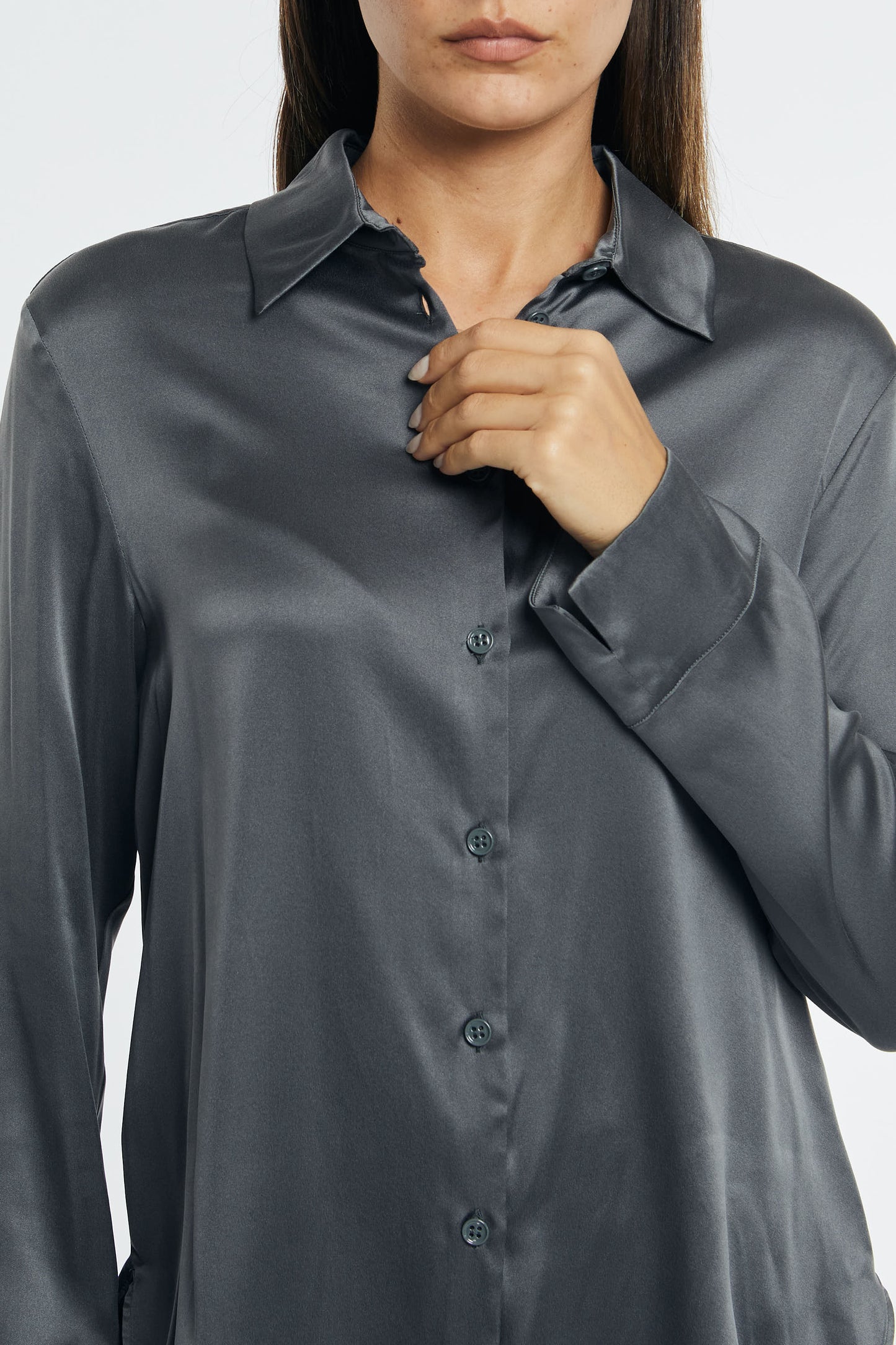  Maxmara Camicia Grigio Grigio Donna - 13