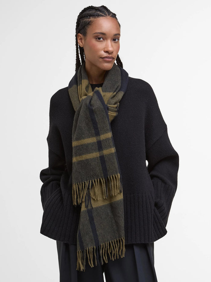Barbour Maxine Tartan Scarf Donna