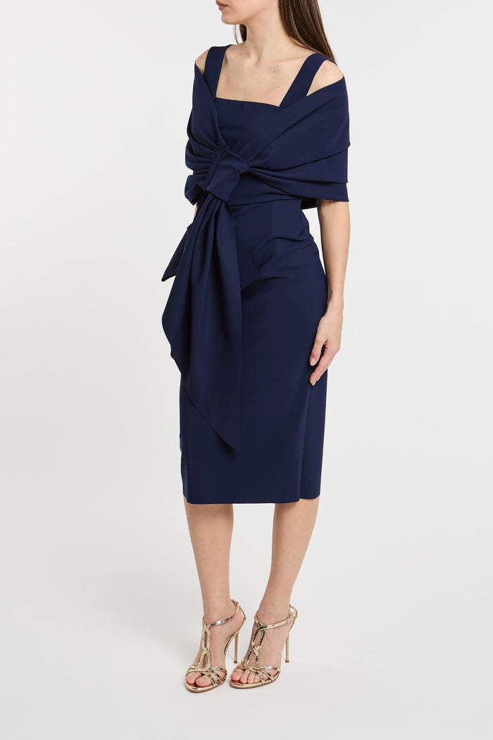 La Petite Robe by Chiara Boni Stole 72% PA 28% EA Blue-2