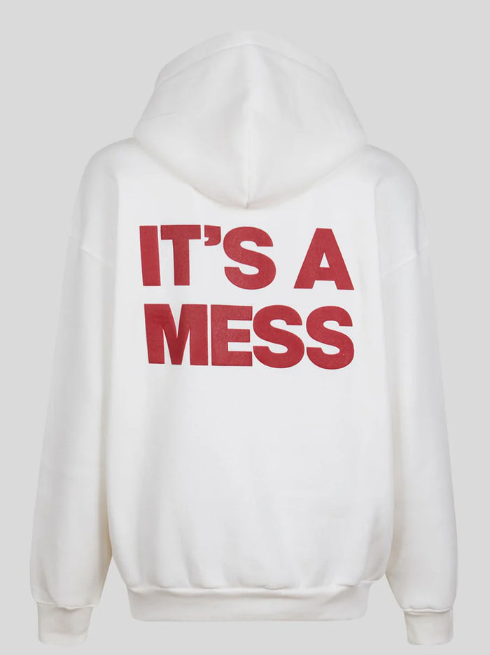 Giada Benincasa Hoodie Puffy It's A Mess Donna