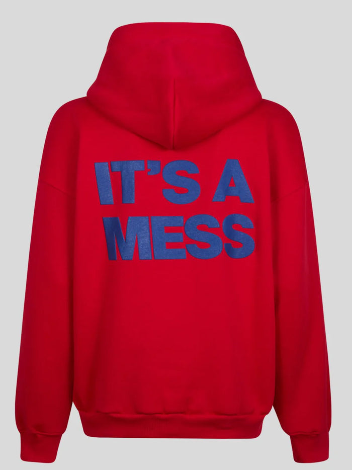 Giada Benincasa Hoodie Puffy It's A Mess Donna